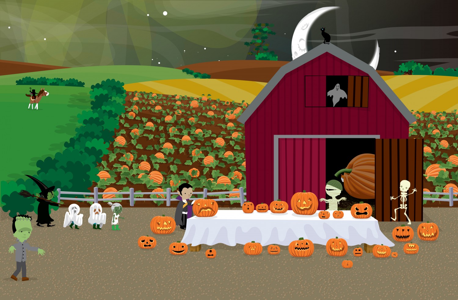 Halloween Barn