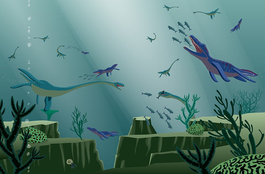 Underwater Dinosaurs